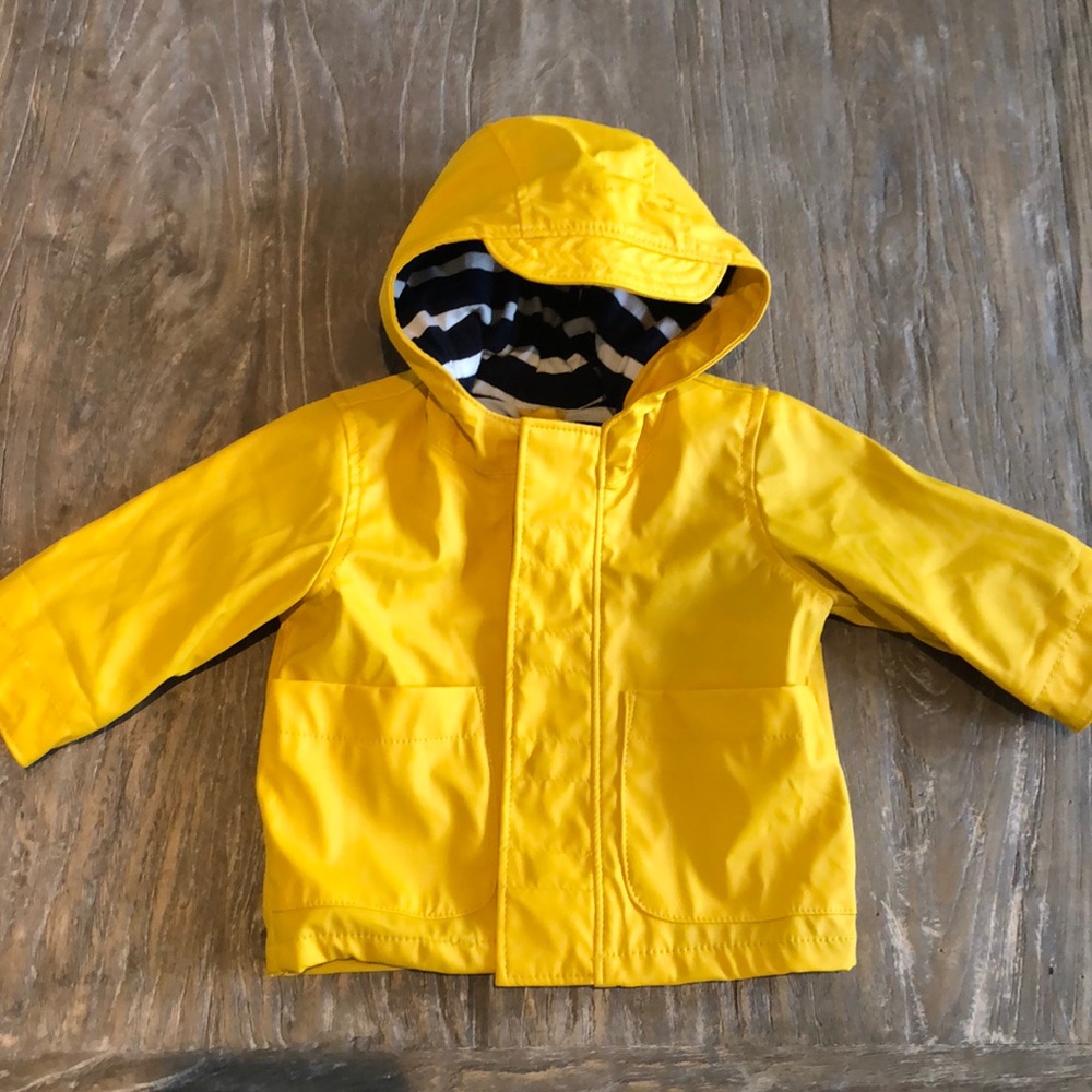 Jersey Lined Baby Gap Raincoat size 0-6 months